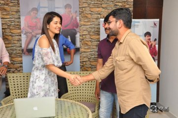 Jambalakidi Pamba Movie Lyrical Video song Launch by Raasi Khanna